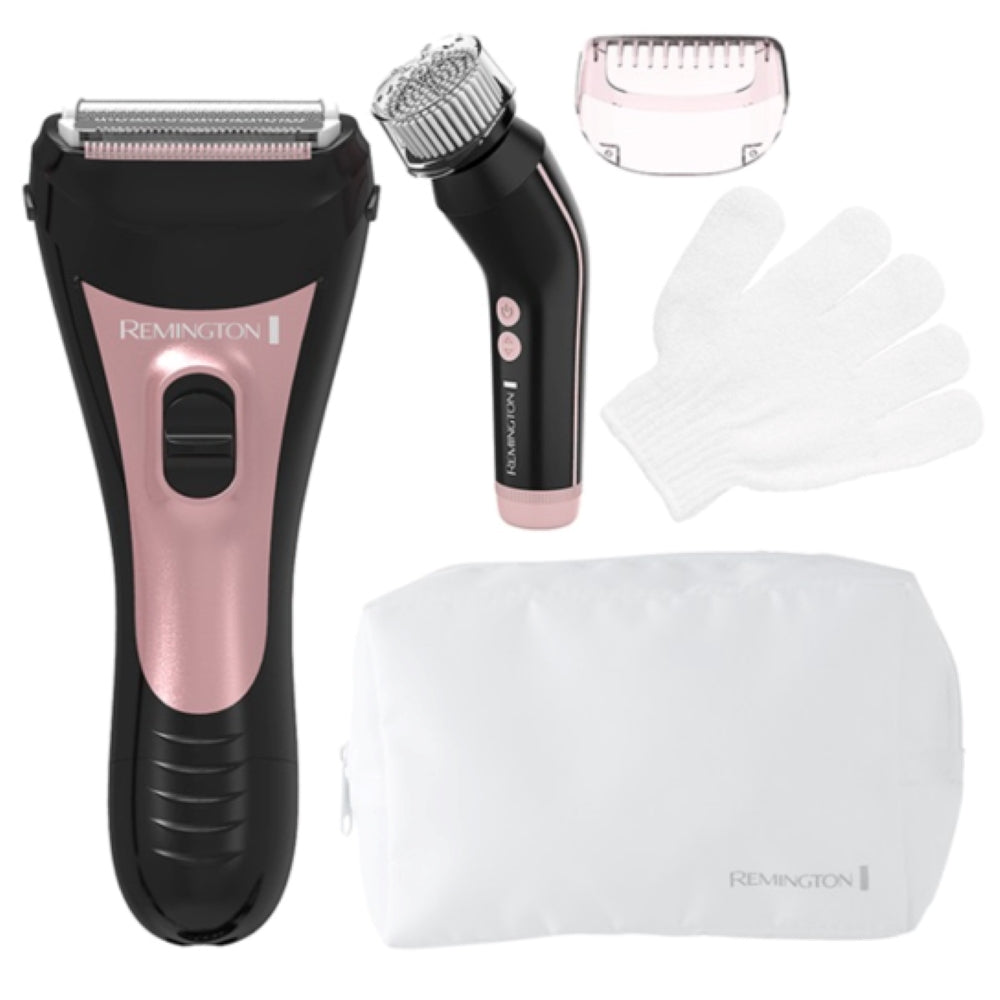 Remington Rechargeable S3 Silky Lady Shaver with Facial Brush - WF3000AU
