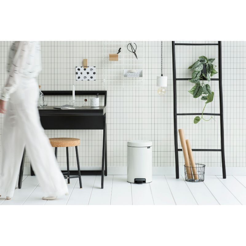 Brabantia newICON 12L Pedal Bin - White