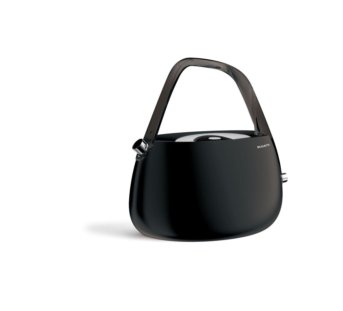 Bugatti Italy Jacqueline Kettle Smoky Handle - Black