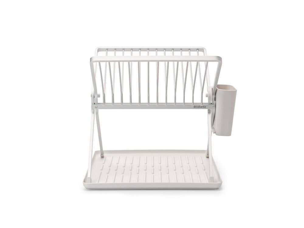 Brabantia Foldable Dish Drying Rack - Light Grey