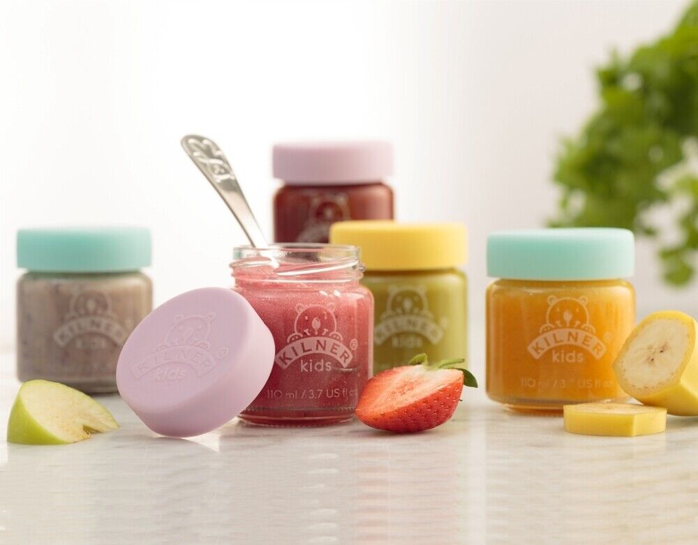 Kilner 190ml Kids Jar - Set of 6 - Multi colour