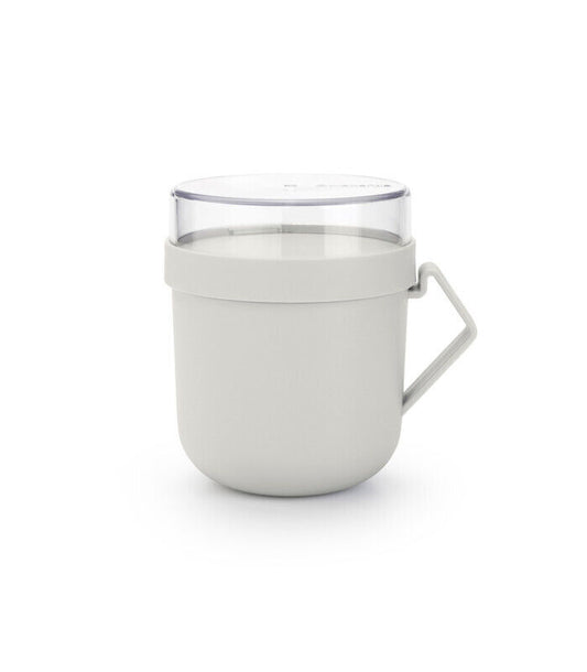 Brabantia Make & Take Soup Mug 0.6L - Light Grey