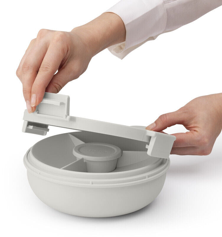 Brabantia Make & Take Salad Bowl 1.3L - Light Grey