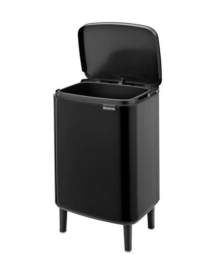 Brabantia Bo 12L Waste Bin Hi - Matt Black