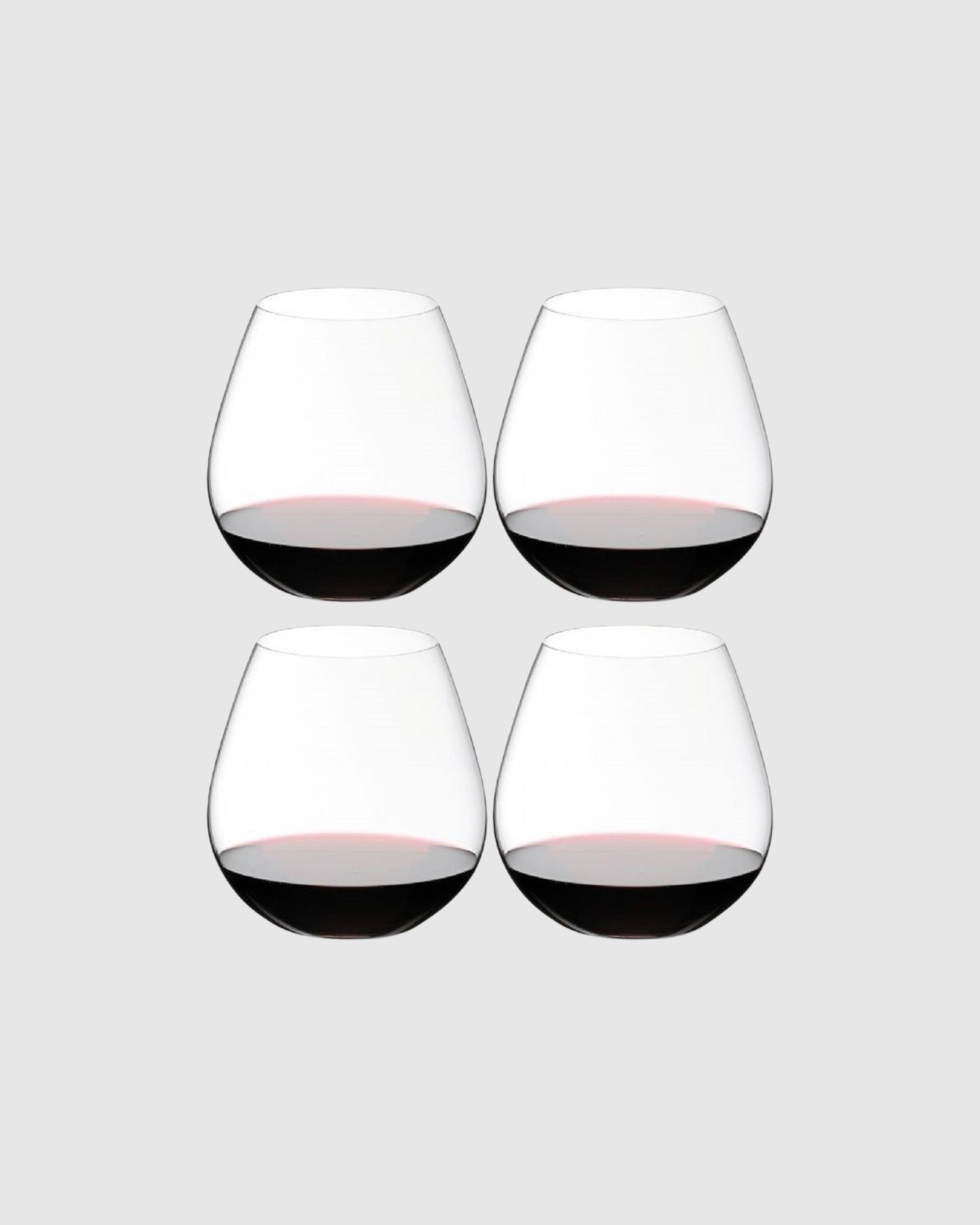 Riedel O Wine Tumbler Pinot Noir Glass - Set of 4