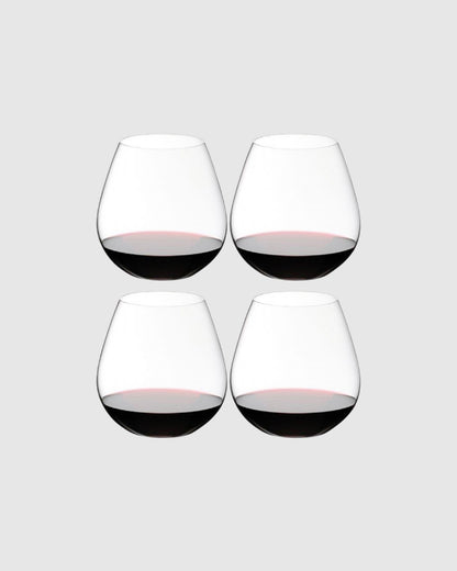 Riedel O Wine Tumbler Pinot Noir Glass - Set of 4