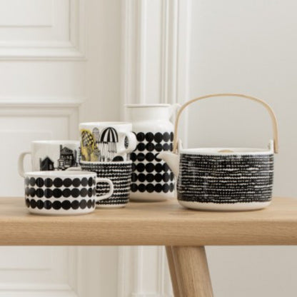 Marimekko Oiva/Siirtolapuutarha 700ml Teapot - Rasymatto