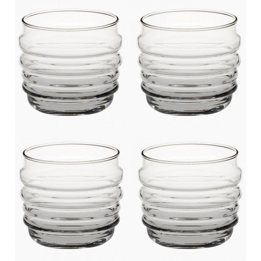 Marimekko Sukat Makkaralla 4 Piece Tumbler Set - Clear