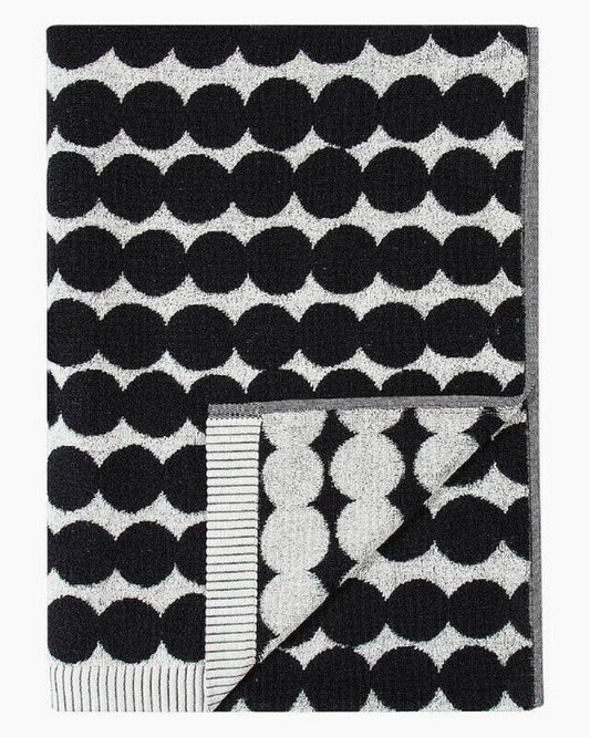 Marimekko Rasymatto Bath Towel 70x150 cm - Black