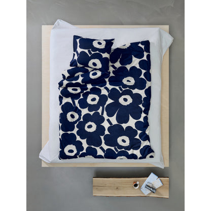 Marimekko Unikko Queen Duvet Set - Navy