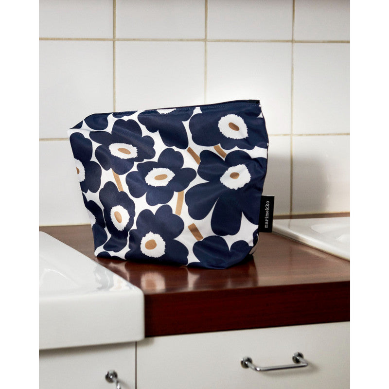 Marimekko Kaje Mini Unikot Blue/Beige Cosmetic Bag