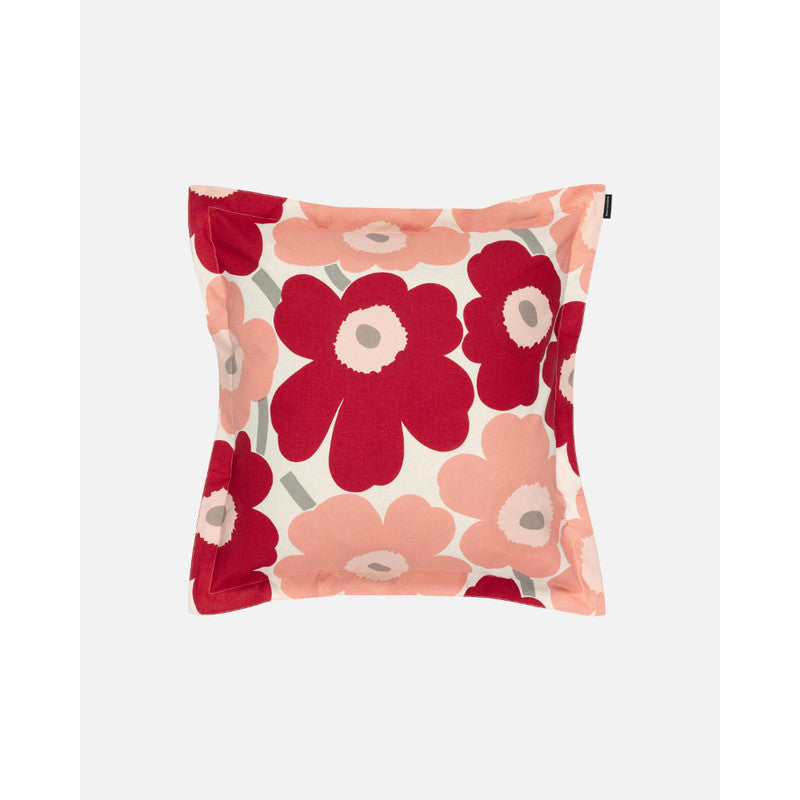 Marimekko  Pieni/Unikko Cushion Cover - Cherry