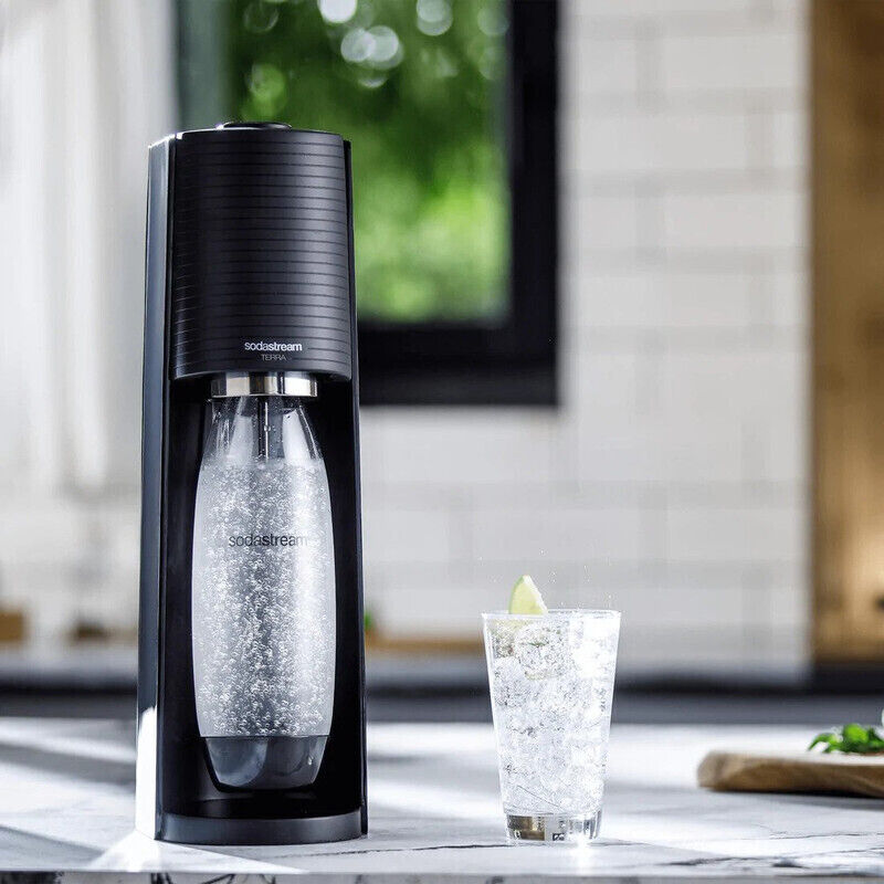 SodaStream Terra Sparkling Water Maker- Black