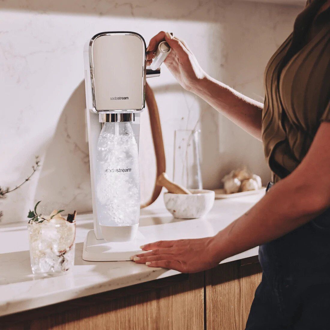 SodaStream ART Sparkling water maker -  White