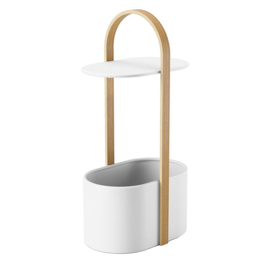 Umbra Bellwood Storage Table - White/Natural