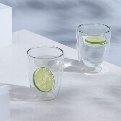 Bodum Pilatus Double Wall 250ml Small Glass 2 Piece Set