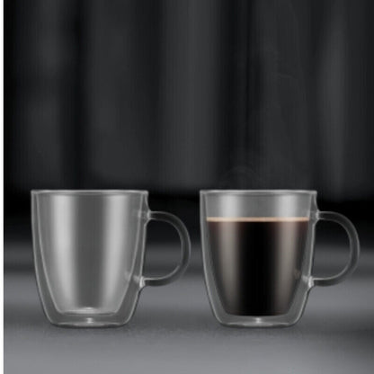 Bodum Bistro Double Wall 450ml Mug 6 Piece Set