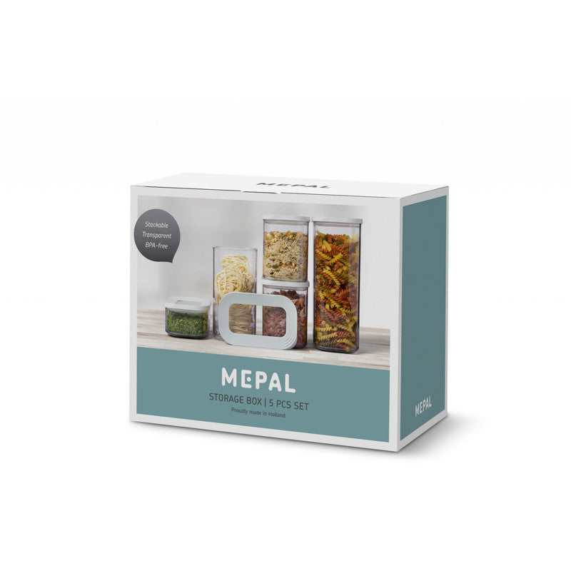 Mepal Modula 5 Piece Starter Set - White