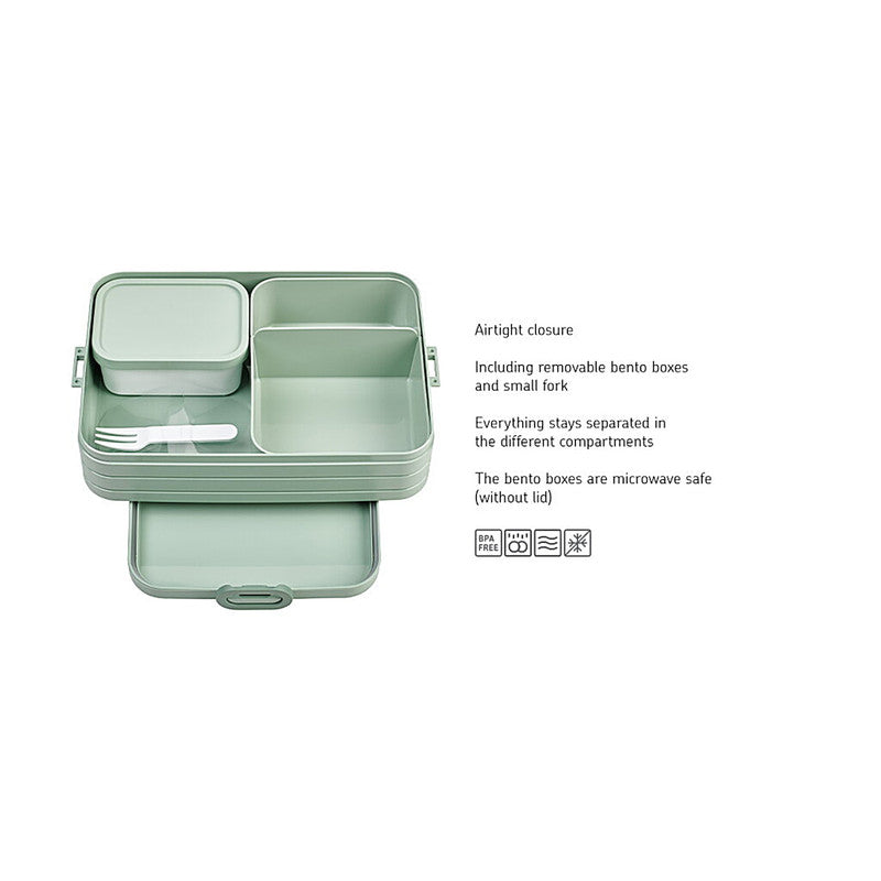 Mepal Large Bento Lunch Box - Take a Break - Nordic Sage