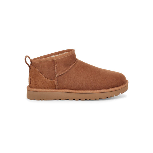 UGG Women's Classic Ultra Mini Size 10 - Chestnut