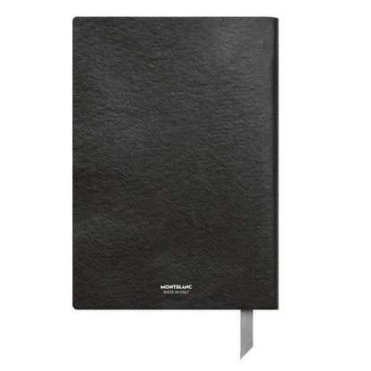 Montblanc Black Lined Fine Stationary Notebook  - Black