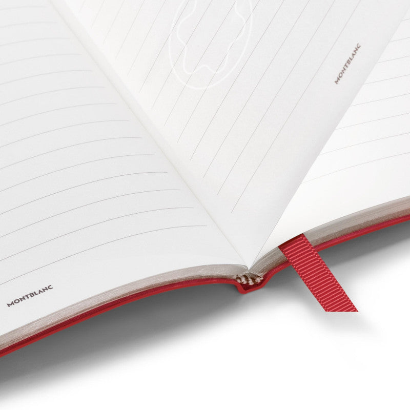 Montblanc Fine Stationery Notebook #146 Red Lined - Red