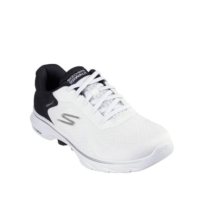 Skechers Women's Go Walk 7 - Cosmic Waves Size 11 - White/Black