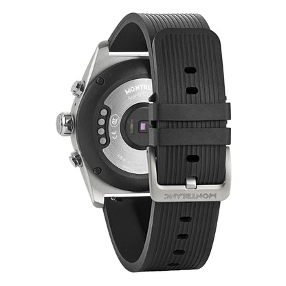 Montblanc Summit Lite Aluminum Grey and Rubber Strap Watch -43mm