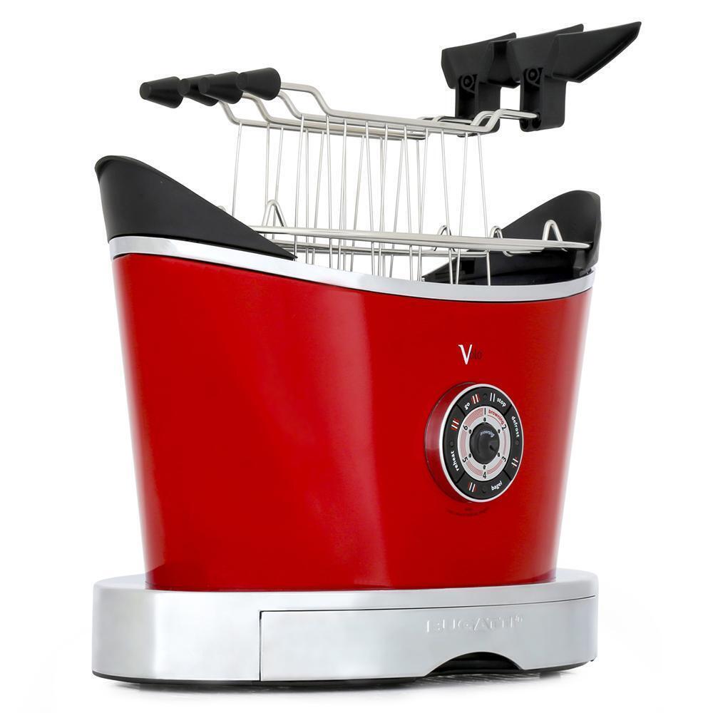 Bugatti Volo 2-Slice Toaster - Red