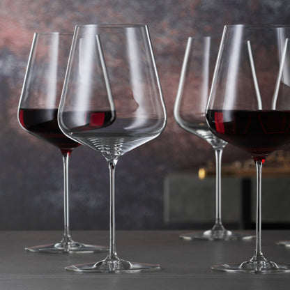 Spiegelau Definition Bordeaux Glass 4 Piece Set - Clear