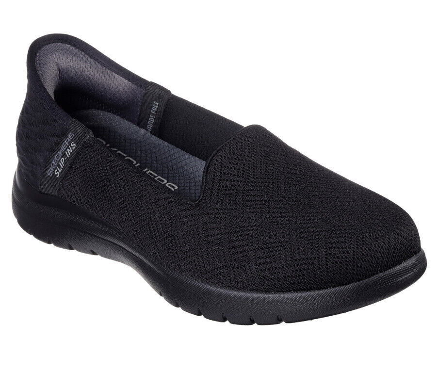 Skechers Women's On-The-Go Flex - Astonish Slip-In Size 9 - Black/Black