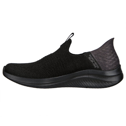 Skechers Women's Ultra Flex 3.0 - Smooth Step Slip-in Size 6 - Black/Black