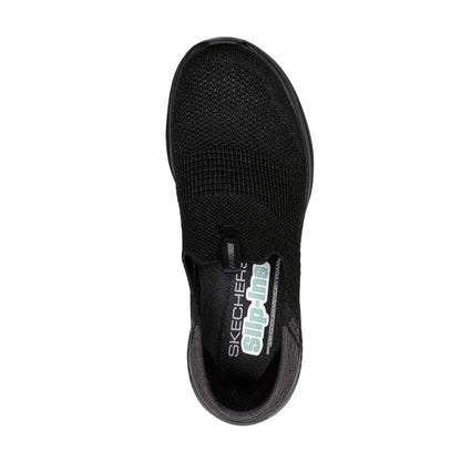 Skechers Women's Ultra Flex 3.0 - Smooth Step Slip-in Size 6 - Black/Black