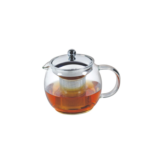 Avanti Ceylon glass teapot Stainless Steel Infuser Tea Pot 4 cup 750ML