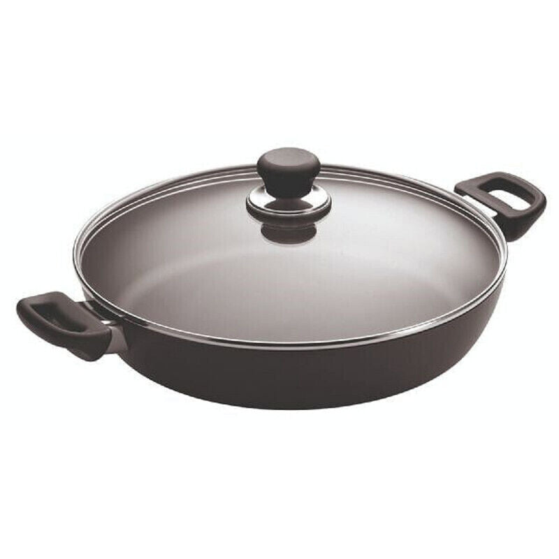 Scanpan 17738  Classic Covered 32cm/4L Chef Pan - Black | PFOA Free