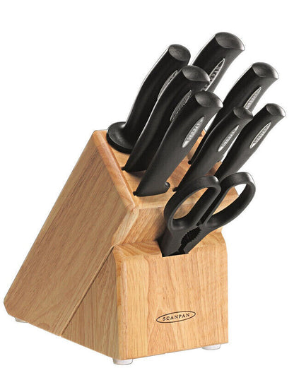 Scanpan Microsharp 9pc Knife Block Set - 18589