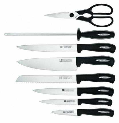 Scanpan Microsharp 9pc Knife Block Set - 18589