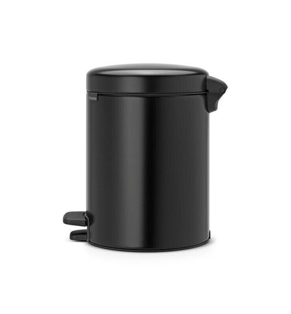 Brabantia NewICON 5 Litre Pedal Bin - Matte Black