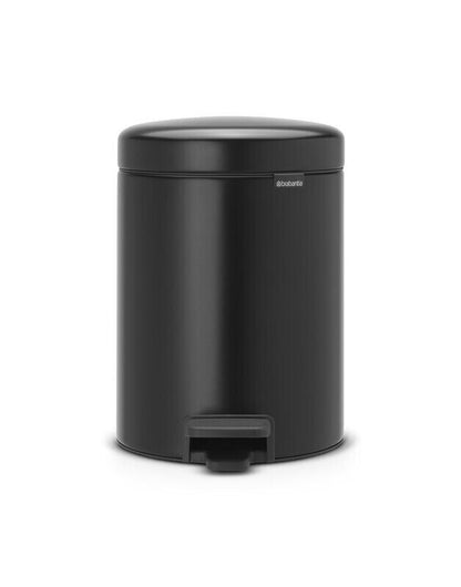 Brabantia NewICON 5 Litre Pedal Bin - Matte Black