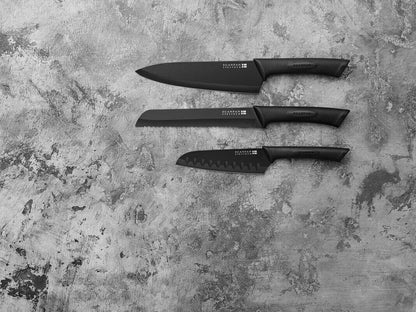 Scanpan 18998 Spectrum 4 Piece Knife Set Black