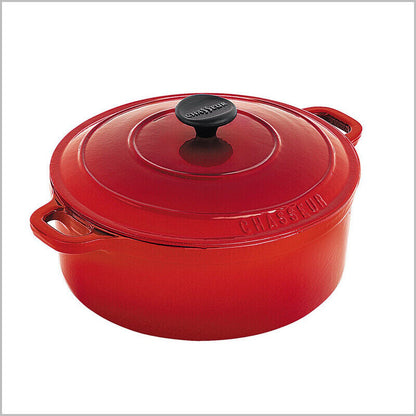 Chasseur 19215 Round French Oven 26cm - Inferno Red