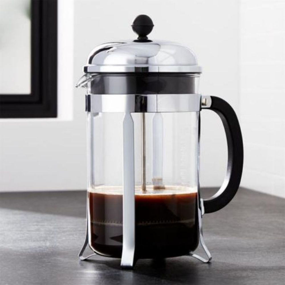 Bodum 1928-16  Chambord French Press Chrome, 1.0L - 8 Cup Capacity Chrome