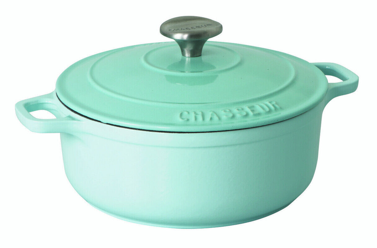 Chasseur 19541 Round French Oven 26cm - Duck Egg Blue