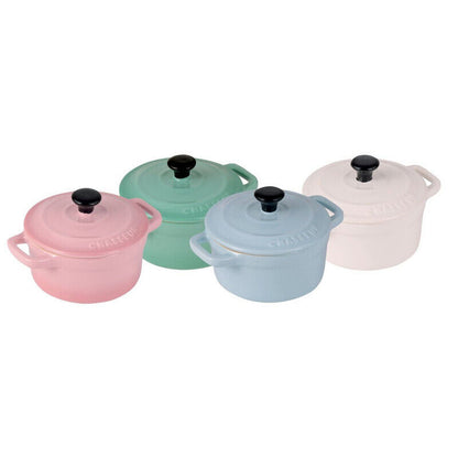 Chasseur 19606 Macaron 4-Piece Mini Cocotte Set