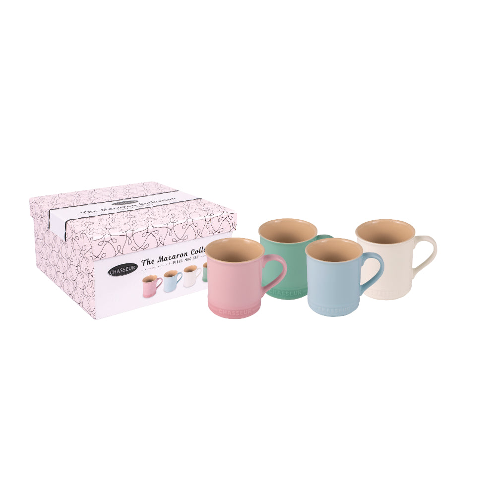 Chasseur 19607 Macaron 4-Piece Mug Set-350 ml
