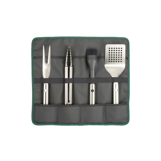 Joseph Joseph GrillOut™ 4-Piece Stainless-Steel BBQ Utensil Set with Storage Case