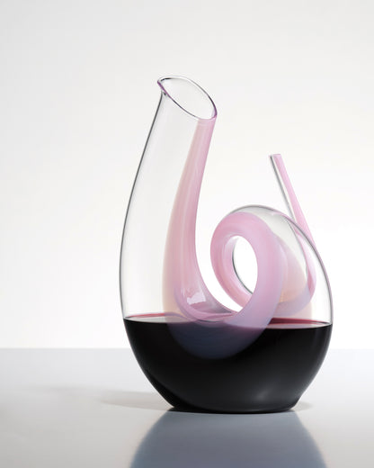 Riedel Curly Decanter - Pink