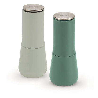 Joseph Joseph Milltop Salt & Pepper Set - Sage