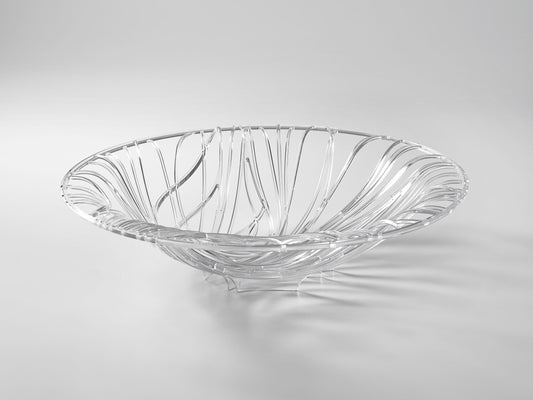 Bugatti Flora Fruit Bowl - Transparent