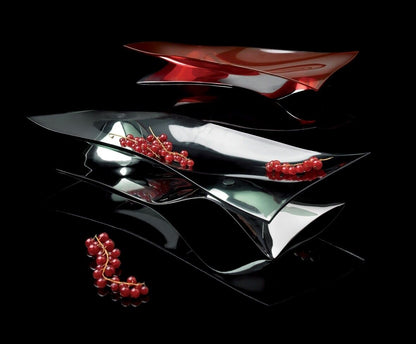 Bugatti 21-SOFFIOI1T Sofio Fruit Bowl/ Centrepiece- Transparent